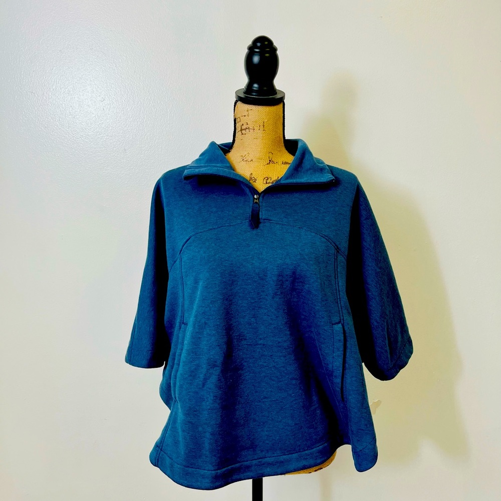 The North Face Pullover Sweatsuit with Cropped Sleeves